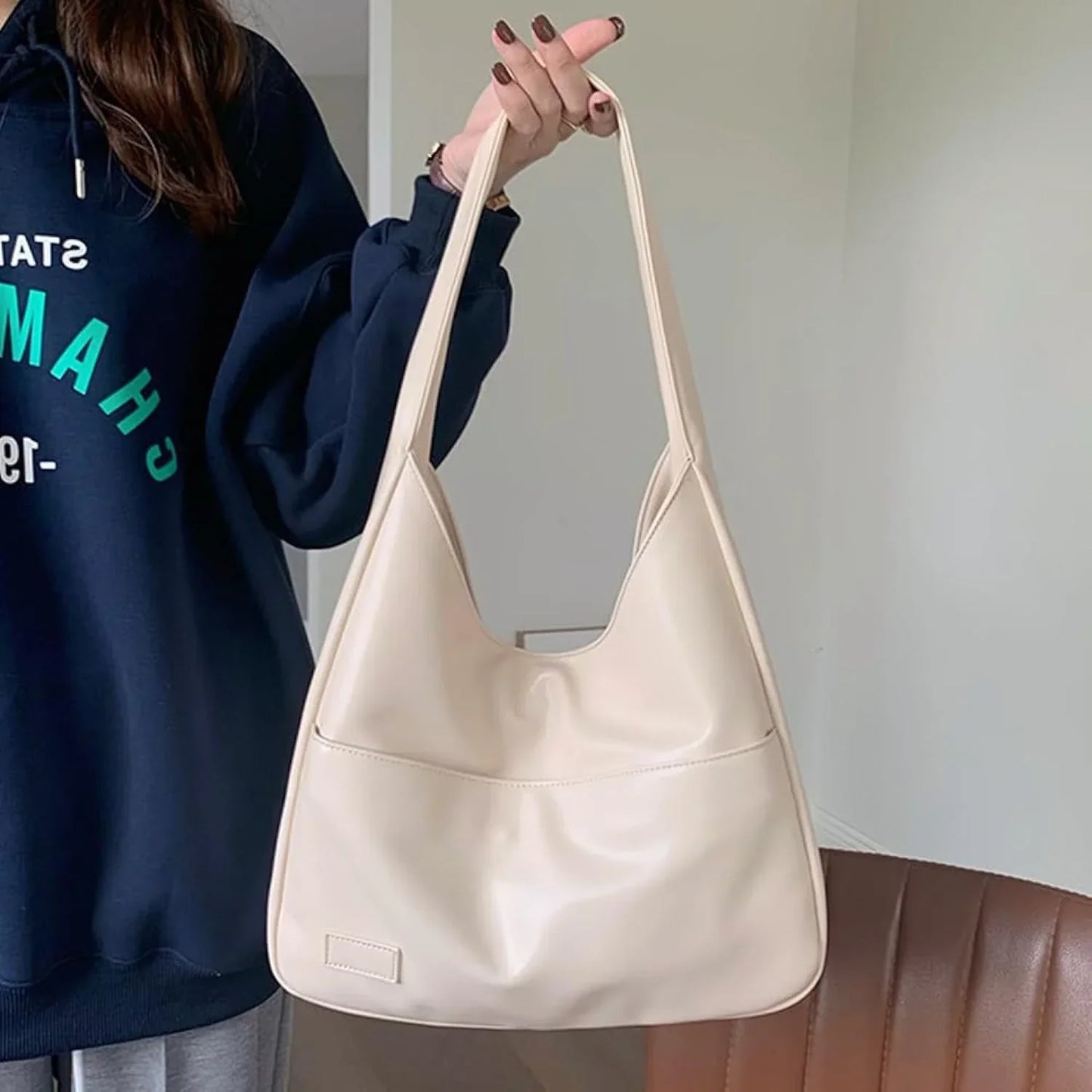 Maya™- Vegan leather hobo bag