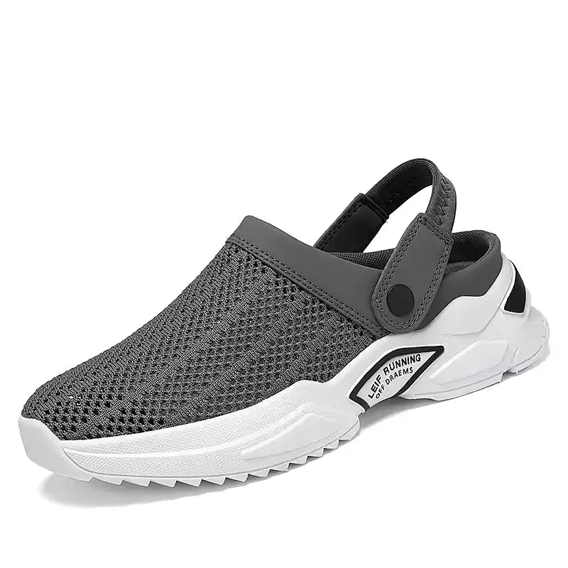 Finn™ -  Men's orthopedic summer sandals with cutouts