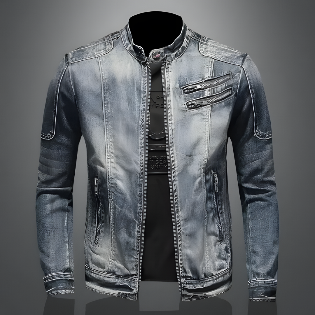 William™ - Retro Denim Jacket for Men