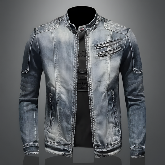 William™ - Retro Denim Jacket for Men