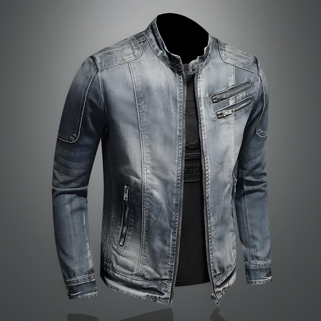 William™ - Retro Denim Jacket for Men