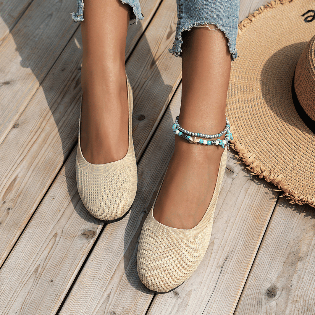 Erica™ - Breathable and Non-Slip Ballerina Flats