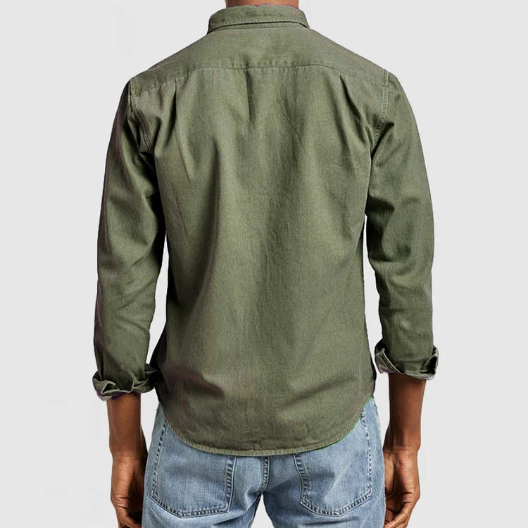 Steve™ Polo | Men's casual long-sleeve shirt