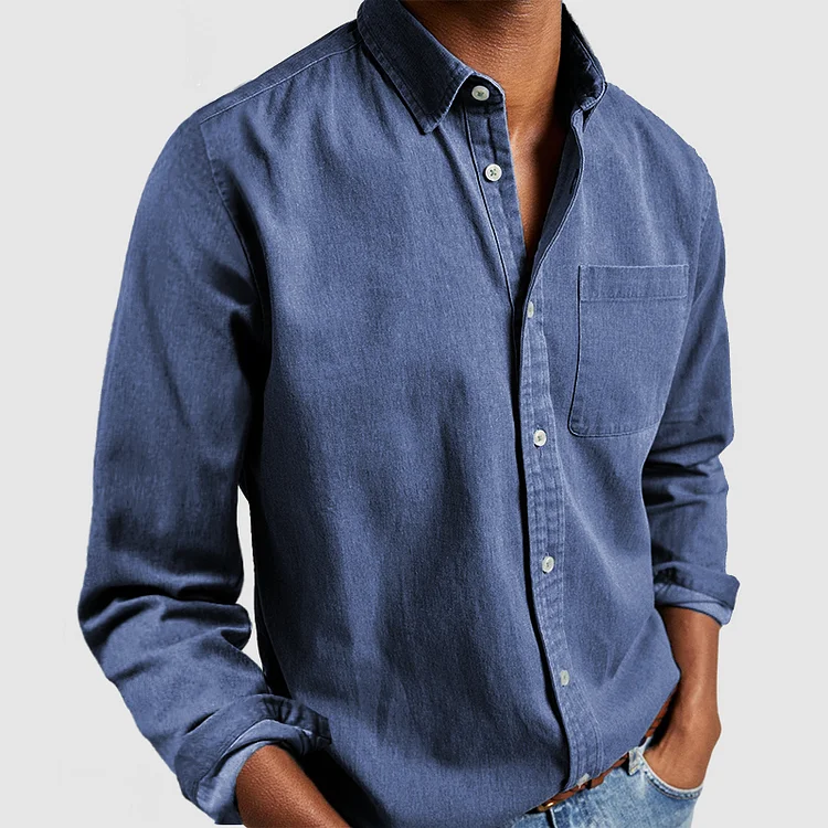 Steve™ Polo | Men's casual long-sleeve shirt