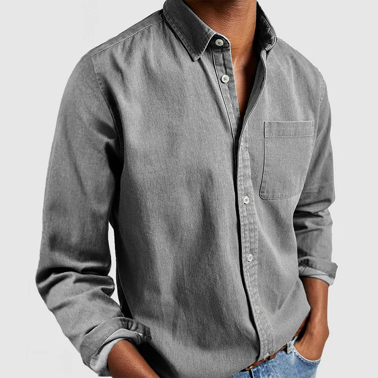 Steve™ Polo | Men's casual long-sleeve shirt