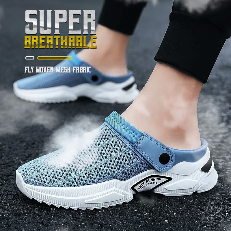 Finn™ -  Men's orthopedic summer sandals with cutouts
