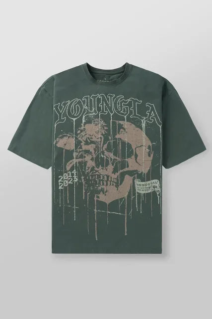 Elias™ - Round Neck T-Shirt with Back Print