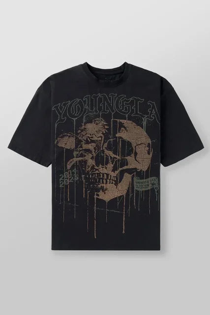 Elias™ - Round Neck T-Shirt with Back Print