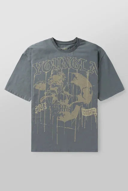 Elias™ - Round Neck T-Shirt with Back Print