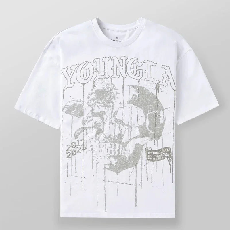 Elias™ - Round Neck T-Shirt with Back Print