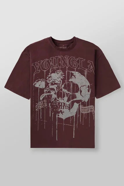 Elias™ - Round Neck T-Shirt with Back Print