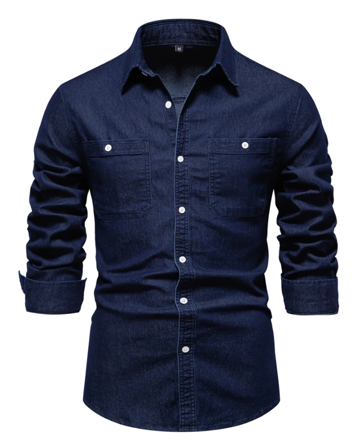Alex™- Denim Blouse