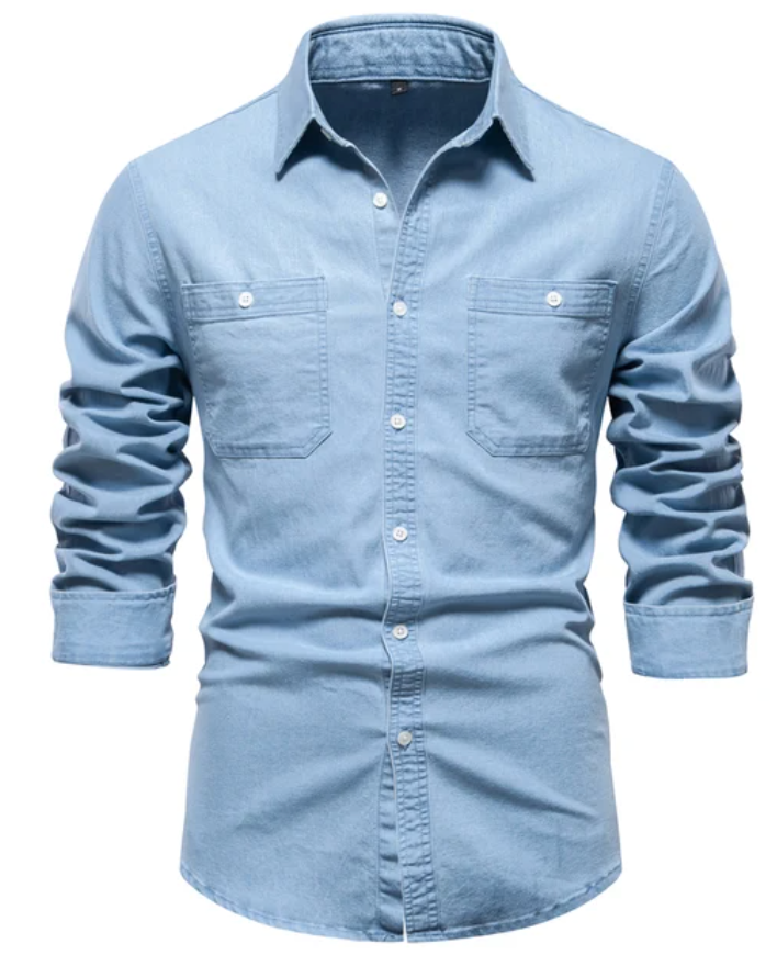 Alex™- Denim Blouse