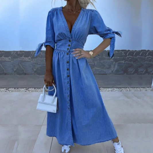 Mara™ - Denim Dress