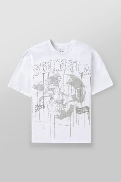 Elias™ - Round Neck T-Shirt with Back Print