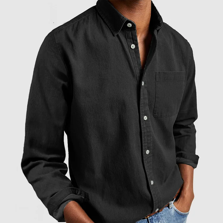 Steve™ Polo | Men's casual long-sleeve shirt