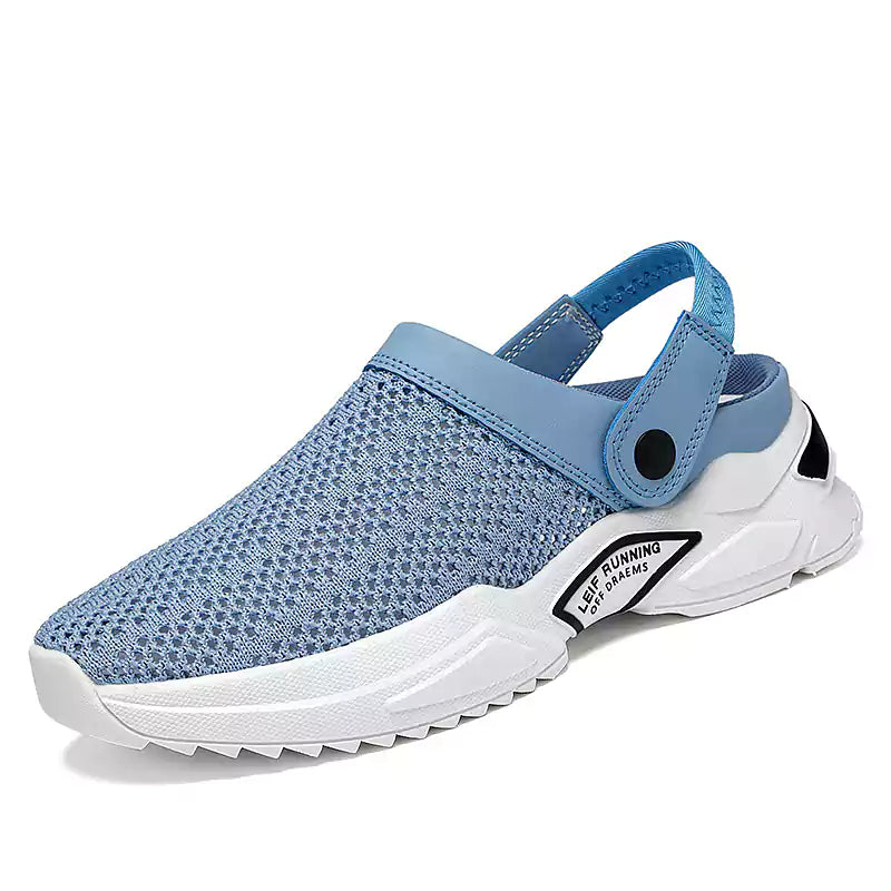 Finn™ -  Men's orthopedic summer sandals with cutouts