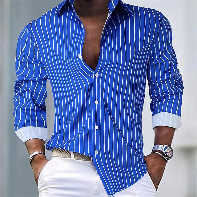 Jaxon™ | Classic Striped Shirt