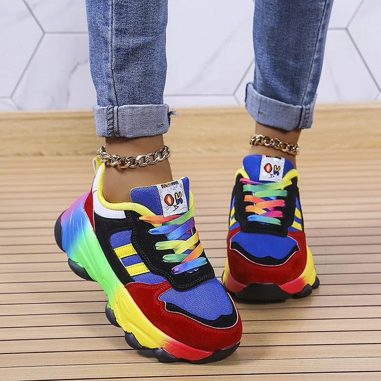 Myra™ The Orthopedic Rainbow Shoes
